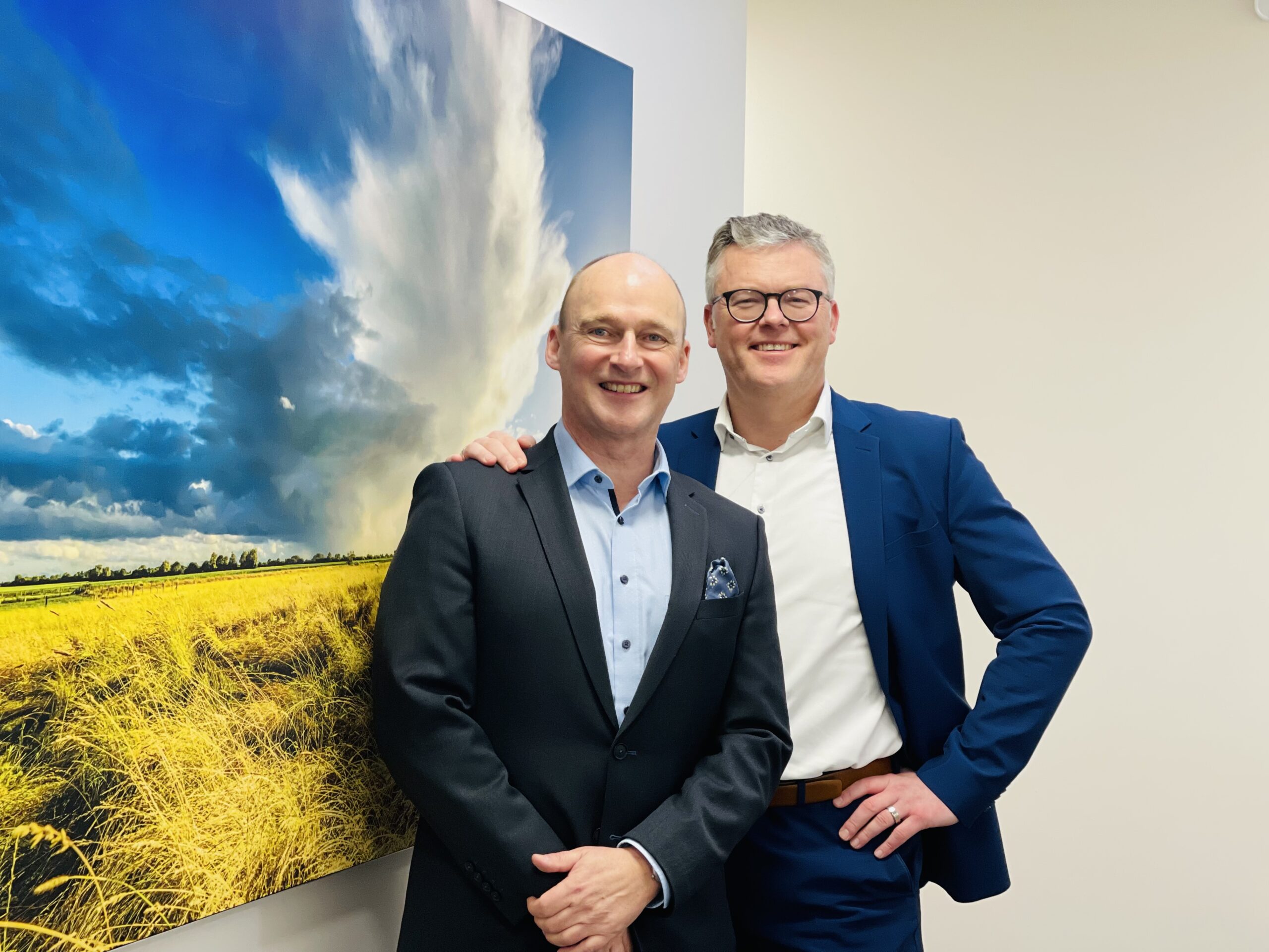 Rüdiger Guddas und Kim Utech